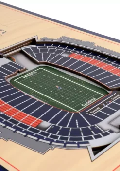 Deals 🔔 NFL New England Patriots 3D StadiumViews Desktop Display - Gillette Stadium by You The Fan 🎉 -You The Fan Sales Belk 1587