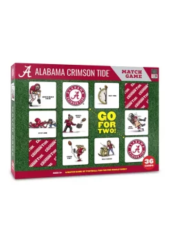 Buy ⭐ NCAA Alabama Crimson Tide Liscnsed Memory Match Game by You The Fan ❤️ -You The Fan Sales Belk 160