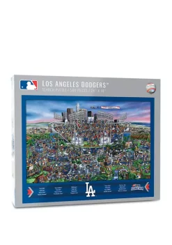 Hot Sale ❤️ MLB Los Angeles Dodgers Joe Journeyman Puzzle by You The Fan 💯 -You The Fan Sales Belk 1609