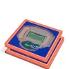 Discount 🥰 NCAA Florida Gators 3D Stadium Views Coaster Set - Ben Hill Griffin Stadium by You The Fan 🌟 -You The Fan Sales Belk 1610