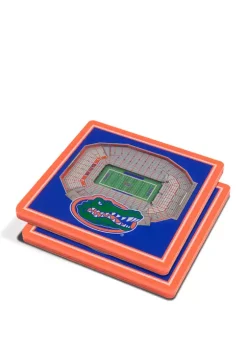 Discount 🥰 NCAA Florida Gators 3D Stadium Views Coaster Set - Ben Hill Griffin Stadium by You The Fan 🌟