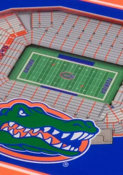 Discount 🥰 NCAA Florida Gators 3D Stadium Views Coaster Set - Ben Hill Griffin Stadium by You The Fan 🌟 -You The Fan Sales Belk 1612