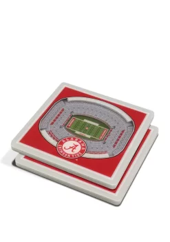 Top 10 ✔️ NCAA Alabama Crimson Tide 3D StadiumViews 2 Pack Coaster Set - Bryant-Denny Stadium by You The Fan 💯 -You The Fan Sales Belk 1639