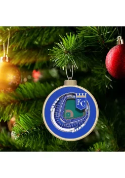 Outlet 👏 MLB Kansas City Royals 3D StadiumView Ornament - Kauffman Stadium by You The Fan ⌛ -You The Fan Sales Belk 164