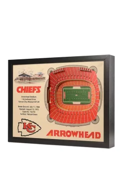 Buy 🎉 NFL Kansas City Chiefs 25-Layer StadiumViews 3D Wall Art - Arrowhead Stadium by You The Fan ✨ -You The Fan Sales Belk 1649