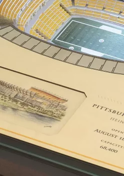 Brand new ✨ NFL Pittsburgh Steelers 25-Layer StadiumViews Lighted End Table - Heinz Field by You The Fan 🤩 -You The Fan Sales Belk 1670