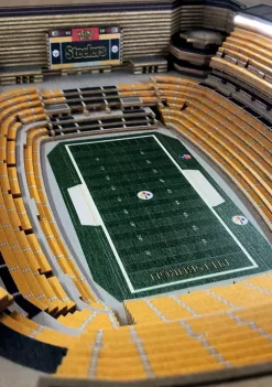 Brand new ✨ NFL Pittsburgh Steelers 25-Layer StadiumViews Lighted End Table - Heinz Field by You The Fan 🤩 -You The Fan Sales Belk 1671