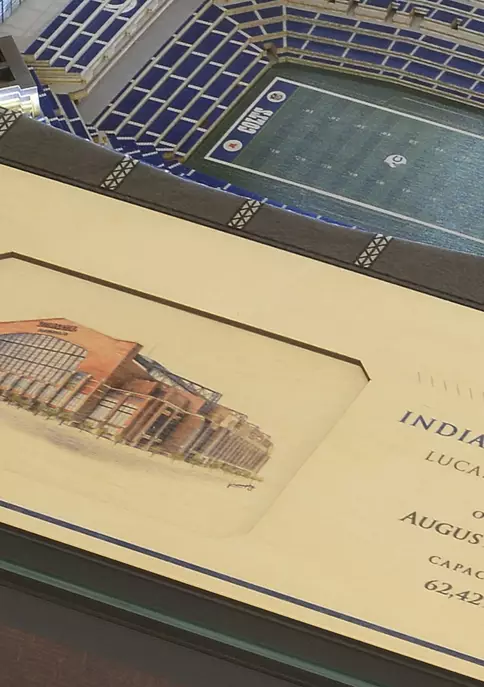 Cheapest 🤩 NFL Indianapolis Colts 25 Layer StadiumViews Lighted End Table - Lucus Oil Stadium by You The Fan ✔️ 5 Cheapest 🤩 NFL Indianapolis Colts 25 Layer StadiumViews Lighted End Table - Lucus Oil Stadium by You The Fan ✔️ - Image 3