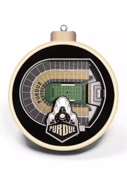 Promo ⌛ NCAA Purdue Boilermakers 3D StadiumView Ornament - Ross-Ade Stadium by You The Fan 🔔 -You The Fan Sales Belk 170