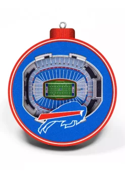 Promo 👏 NFL Buffalo Bills 3D StadiumView Ornament - New Era Field by You The Fan 🛒