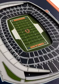 Wholesale 🛒 NFL Chicago Bears 3D Stadium Banner-8x32 by You The Fan 🔔 -You The Fan Sales Belk 1731
