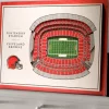 Best deal 🌟 NFL Cleveland Browns 5-Layer StadiumViews 3D Wall Art - FirstEnergy Stadium by You The Fan 😀 -You The Fan Sales Belk 1738