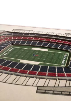 Discount 🛒 NFL Houston Texans 5-Layer StadiumViews 3D Wall Art - NRG Stadium by You The Fan 👍 -You The Fan Sales Belk 1746