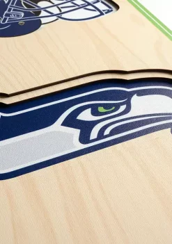 Discount ❤️ NFL Seattle Seahawks 3D Stadium Banner-8x32 by You The Fan 💯 -You The Fan Sales Belk 1752