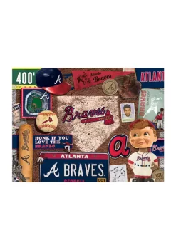 Cheapest 🤩 MLB Atlanta Braves Retro Series Puzzle - 500 Pieces by You The Fan ✔️ -You The Fan Sales Belk 177