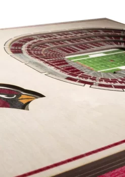Cheap 😍 NFL Arizona Cardinals 5-Layer StadiumViews 3D Wall Art - State Farm Stadium by You The Fan 🥰 -You The Fan Sales Belk 1777