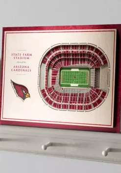 Cheap 😍 NFL Arizona Cardinals 5-Layer StadiumViews 3D Wall Art - State Farm Stadium by You The Fan 🥰 -You The Fan Sales Belk 1778