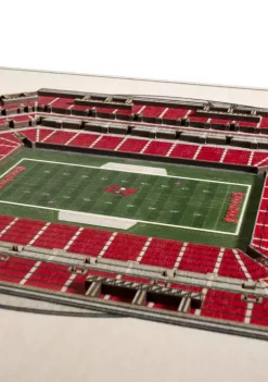 Hot Sale ❤️ NFL Tampa Bay Buccaneers 5-Layer StadiumViews 3D Wall Art - Raymond James Stadium by You The Fan ⭐ -You The Fan Sales Belk 1781