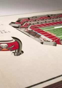 Hot Sale ❤️ NFL Tampa Bay Buccaneers 5-Layer StadiumViews 3D Wall Art - Raymond James Stadium by You The Fan ⭐ -You The Fan Sales Belk 1782