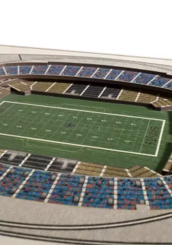 Discount ✨ NFL New Orleans Saints 5-Layer StadiumViews 3D Wall Art - Mercedes-Benz Superdome by You The Fan 🎁 -You The Fan Sales Belk 1798