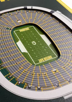 Hot Sale 🤩 NFL Green Bay Packers 3D Stadium Banner-8x32 by You The Fan 🌟 -You The Fan Sales Belk 1803