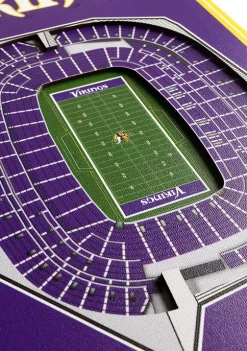 Promo ⌛ NFL Minnesota Vikings 3D Stadium Banner-8x32 by You The Fan ✔️ -You The Fan Sales Belk 1822