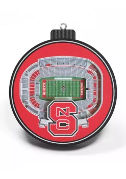 Flash Sale ❤️ NCAA NC State Wolfpack 3D StadiumView Ornament - Carter-Finley Stadium by You The Fan 😀 -You The Fan Sales Belk 183