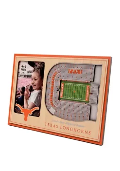 Coupon 🌟 NCAA Texas Longhorns 3D StadiumViews Picture Frame - Darrell K Royal–TexasMemorialStadium by You The Fan 💯 -You The Fan Sales Belk 1835