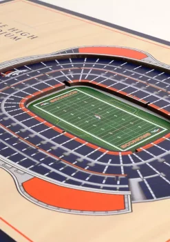 Brand new 🥰 NFL Denver Broncos 3D StadiumViews Desktop Display - Mile High Stadium by You The Fan 😀 -You The Fan Sales Belk 1853