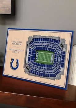 Hot Sale 🥰 NFL Indianapolis Colts 3D StadiumViews Desktop Display - Lucas Oil Stadium by You The Fan ⌛