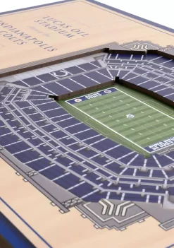 Hot Sale 🥰 NFL Indianapolis Colts 3D StadiumViews Desktop Display - Lucas Oil Stadium by You The Fan ⌛ -You The Fan Sales Belk 1865