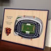 Cheap 🔥 NFL Chicago Bears 3D StadiumViews Desktop Display - Soldier Field by You The Fan 🔥 -You The Fan Sales Belk 1867