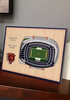 Cheap 🔥 NFL Chicago Bears 3D StadiumViews Desktop Display - Soldier Field by You The Fan 🔥 -You The Fan Sales Belk 1870