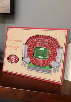 Coupon 👏 NFL San Francisco 49ers 3D StadiumViews Desktop Display - Levi's Stadium by You The Fan 🎁