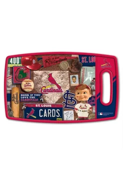 Cheapest ⌛ MLB St. Louis Cardinals Retro Series Cutting Board by You The Fan 😀 -You The Fan Sales Belk 188