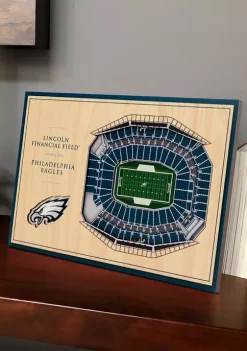 Promo 🥰 NFL Philadelphia Eagles 3D StadiumViews Desktop Display - Lincoln Financial Field by You The Fan 🔔 -You The Fan Sales Belk 1886