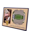 Wholesale 🛒 NCAA West Virginia Mountaineers 3D StadiumViews Picture Frame - Milan Puskar Stadium by You The Fan 🔥 -You The Fan Sales Belk 1887