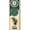Best reviews of 🤩 MLB Oakland Athletics 3D Stadium Banner-6x19 by You The Fan 😍 -You The Fan Sales Belk 1893