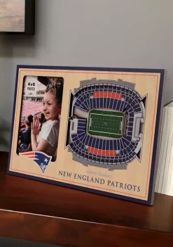 Buy 🧨 NFL New England Patriots 3D StadiumViews Picture Frame - Gillette Stadium by You The Fan 🥰 -You The Fan Sales Belk 1901