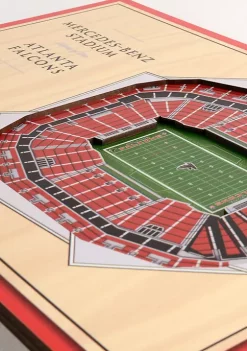 Best reviews of 👍 NFL Atlanta Falcons 3D StadiumViews Desktop Display - Mercedes-Benz Stadium by You The Fan 🤩 -You The Fan Sales Belk 1904