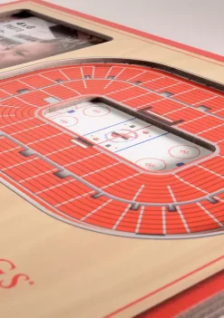 Outlet 😀 NHL Detroit Red Wings 3D StadiumViews Picture Frame - Joe Louis Arena by You The Fan 👏 -You The Fan Sales Belk 1912