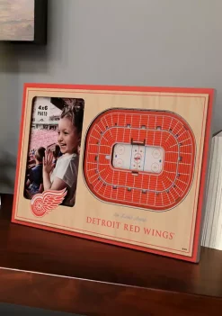 Outlet 😀 NHL Detroit Red Wings 3D StadiumViews Picture Frame - Joe Louis Arena by You The Fan 👏 -You The Fan Sales Belk 1913