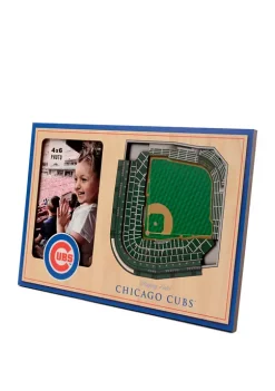 Promo 🤩 MLB Chicago Cubs 3D StadiumViews Picture Frame - Wrigley Field by You The Fan ⭐ -You The Fan Sales Belk 1921