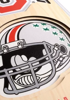 Discount 🛒 NCAA Ohio State Buckeyes 3D Stadium Banner-8x32 by You The Fan 🌟 -You The Fan Sales Belk 1935