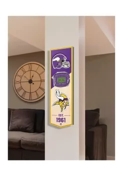 Cheap 🥰 NFL Minnesota Vikings 3D Stadium Banner-6x19 by You The Fan 🎁 -You The Fan Sales Belk 1939