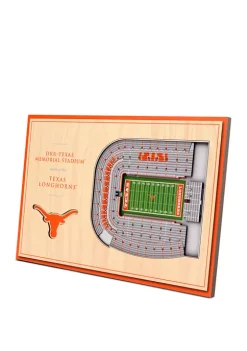 Coupon 🤩 NCAA Texas Longhorns 3D StadiumViews Darrell K Royal Texas Memorial Stadium Desktop Display by You The Fan 💯