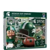 Discount 👏 NCAA Michigan State Spartans Retro Series Puzzle - 500 Pieces by You The Fan 🧨 -You The Fan Sales Belk 1964