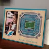 Discount 😉 NFL Miami Dolphins 3D StadiumViews Picture Frame - Hard Rock Stadium by You The Fan 🤩 -You The Fan Sales Belk 1968