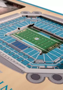 Discount 😉 NFL Miami Dolphins 3D StadiumViews Picture Frame - Hard Rock Stadium by You The Fan 🤩 -You The Fan Sales Belk 1970