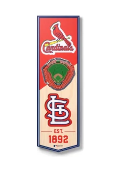 Buy π MLB St. Louis Cardinals 3D Stadium Banner-6x19 by You The Fan π